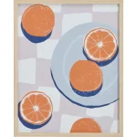 Online Kwantum Poster Orange Oranje