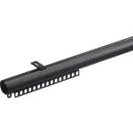 Clearance Kwantum Railroedeset 200 Cm Zwart Metaal - Ø28mm