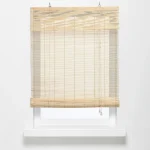Clearance Kwantum Rolgordijn Bamboe Naturel 90x160 Cm 090X160CM
