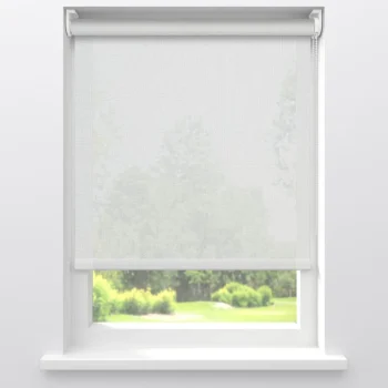 Fashion Kwantum Rolgordijn Screen Seb Wit