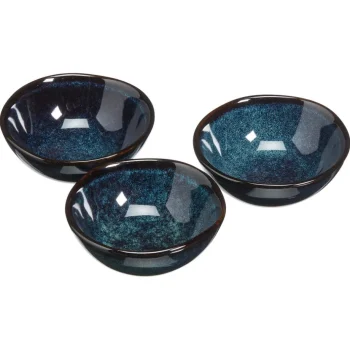 Best Kwantum Schaal Glaze Blauw - D9 Cm S/3