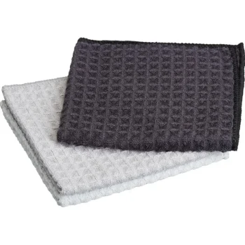 New Kwantum Schoonmaakdoek /Grijs - 3 Stuks Zwart