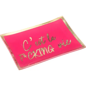 Online Kwantum Sieradenschaal C'est La Vie Roze