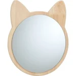 Outlet Kwantum Spiegel Kat Hout