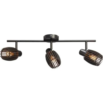 Sale Kwantum Spot Apulu Zwart 3-lichts 03-lichts