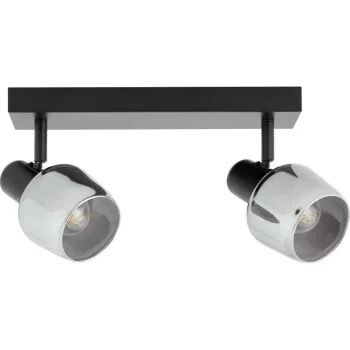 Discount Kwantum Spot Cala 2-Lichts Zwart