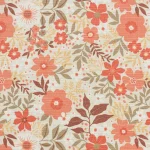 Clearance Kwantum Stof Claudia Rood