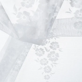 New Kwantum Stof Rowen Wit