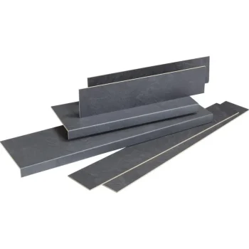 Hot Kwantum Stootbord Concrete Antraciet 2st - 90cm