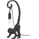 Outlet Kwantum Tafellamp Aap Zwart