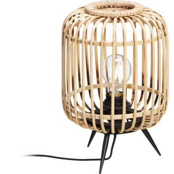 Online Kwantum Tafellamp Bia Zwart Naturel