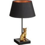 Outlet Kwantum Tafellamp Leopard Zwart