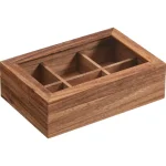 Online Kwantum Theedoos Walnoot Bruin