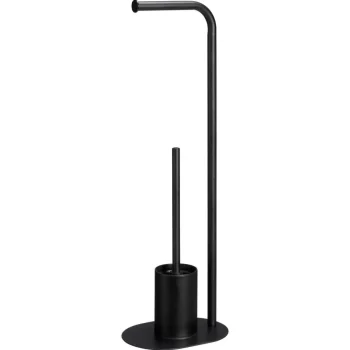 Outlet Kwantum Toiletborstel En Houder Zwart