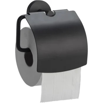 Sale Kwantum Toiletrolhouder Metaal Zwart 14,5x7x14,5 Cm