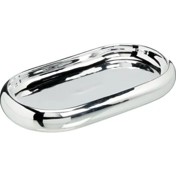 Fashion Kwantum Tray Bumper Ovaal Zilver