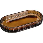 Fashion Kwantum Tray Ribbel Amber