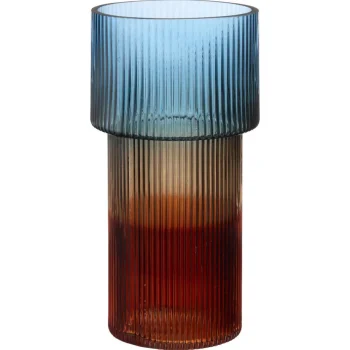 Fashion Kwantum Vaas Heming 14x14x29,5 Cm 14x14x29 Cm