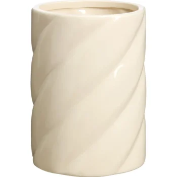 Discount Kwantum Vaas Swirl Off-White - Ø14x19 Cm 14x19 Cm 014X019CM