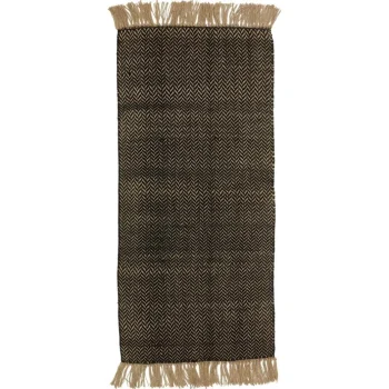 Sale Kwantum Vloerkleed Buna Naturel Zwart