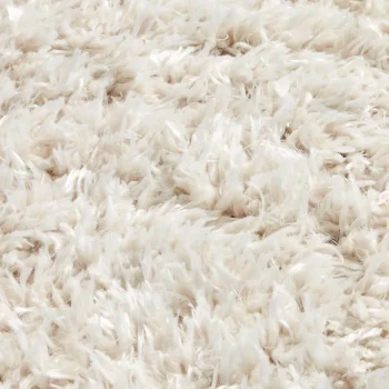 Discount Kwantum Vloerkleed Cailou Wit ø 180 Cm