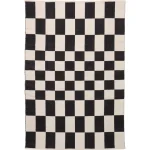 Hot Kwantum Vloerkleed Damon Wit/Zwart