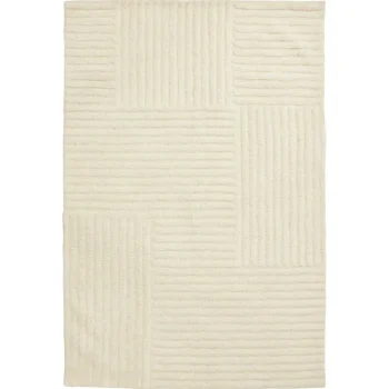 Clearance Kwantum Vloerkleed Juneau Off-White - 190x280 Cm 190X280CM