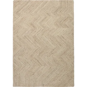 Online Kwantum Vloerkleed Zigzag Zand 190x280 Cm 190X280CM