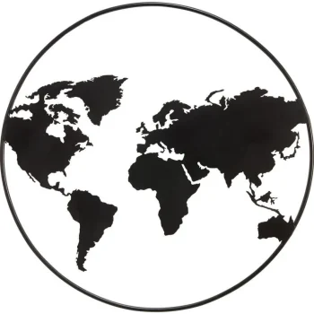 Sale Kwantum Wanddecoratie El Mundo Zwart