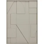 Best Kwantum Wanddecoratie Laval Taupe