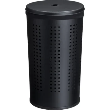 Clearance Kwantum Wasmand Metaal Zwart - 45 Liter