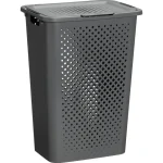 Clearance Kwantum Wasmand Rattan Ruit Antraciet 50 L 50L