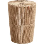 Hot Kwantum Wasmand Rope Rond Naturel