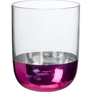 Fashion Kwantum Waterglas Sereen Metallic Roze - 350ml