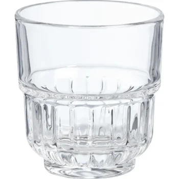 Clearance Kwantum Waterglas Stapelbaar Transparant Transpar.